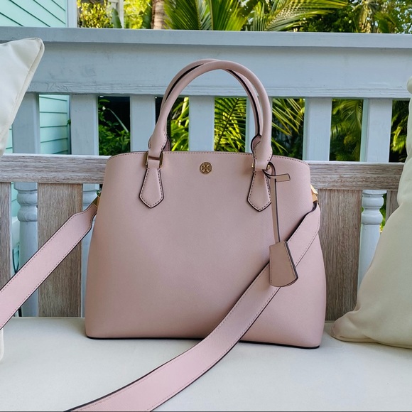 Tory Burch Robinson Medium Triple Compartment Tote - Picture 14 of 16